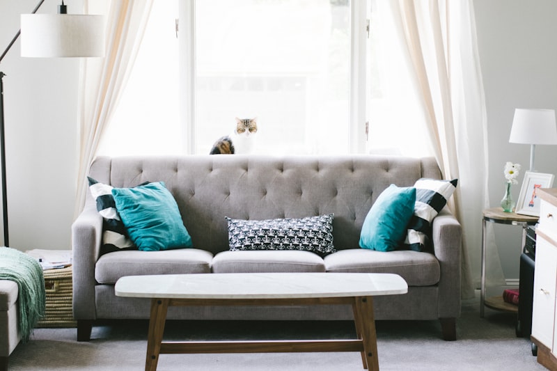 Ghế Sofa Bọc Nỉ Scandinavian Phong Cách Bắc Âu